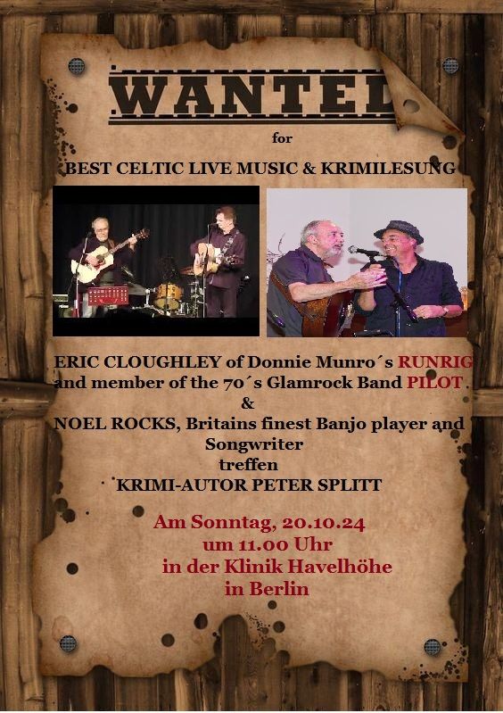 Best Celtic - Live-Musik & Humorvolle Krimilesung