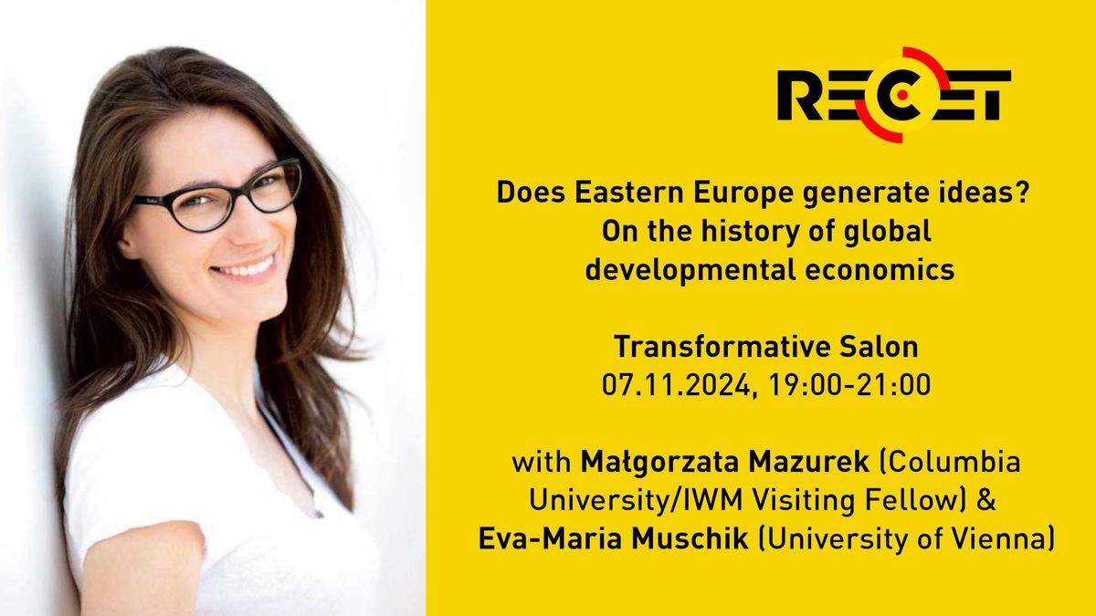 Does Eastern Europe generate ideas? (Ma\u0142gorzata Mazurek)