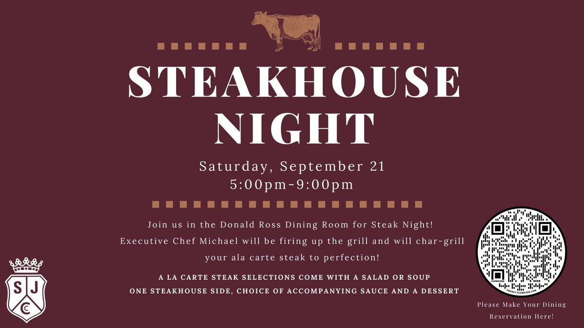 Steakhouse Night