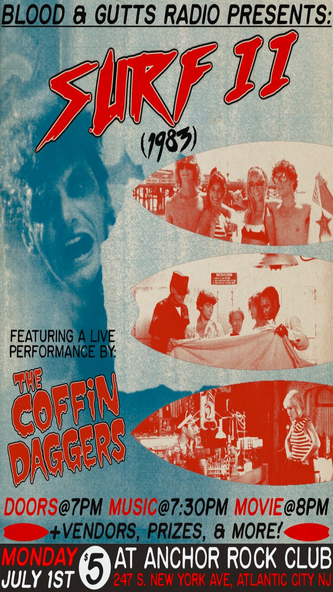 SURF II (1983) w\/ THE COFFIN DAGGERS