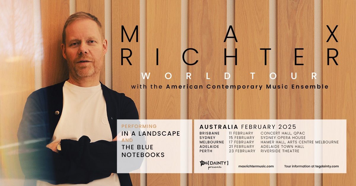 Max Richter | Australia 2025 [SYDNEY]