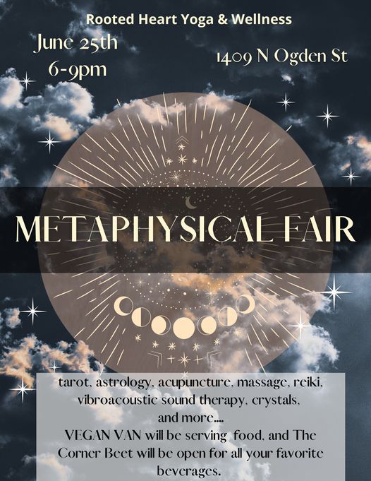 Metaphysical Fair 1401 N Ogden St Denver Co 80218 1909 United States 25 June 2021 Metaphysical Fair Denver 2022