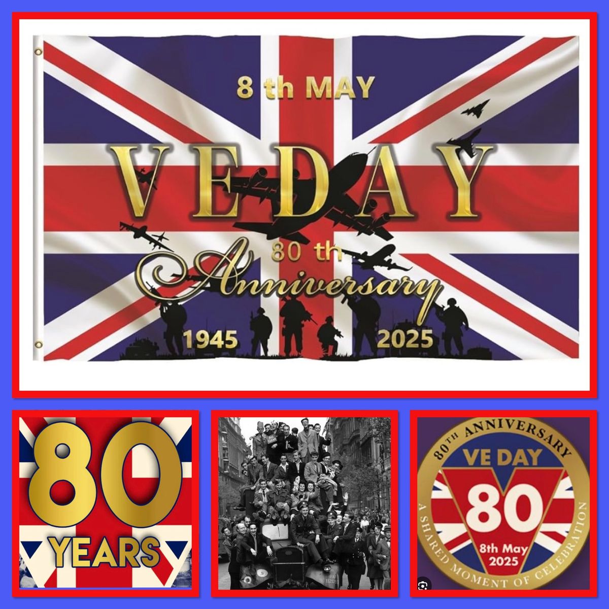 VE DAY 80th Anniversary Party \ud83c\udf89 