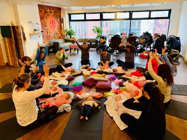 Baby Yoga In Studio \/ Zoom Tuesday Class
