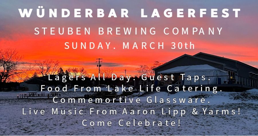 Wunderbar Lagerfest at Steuben Brewing