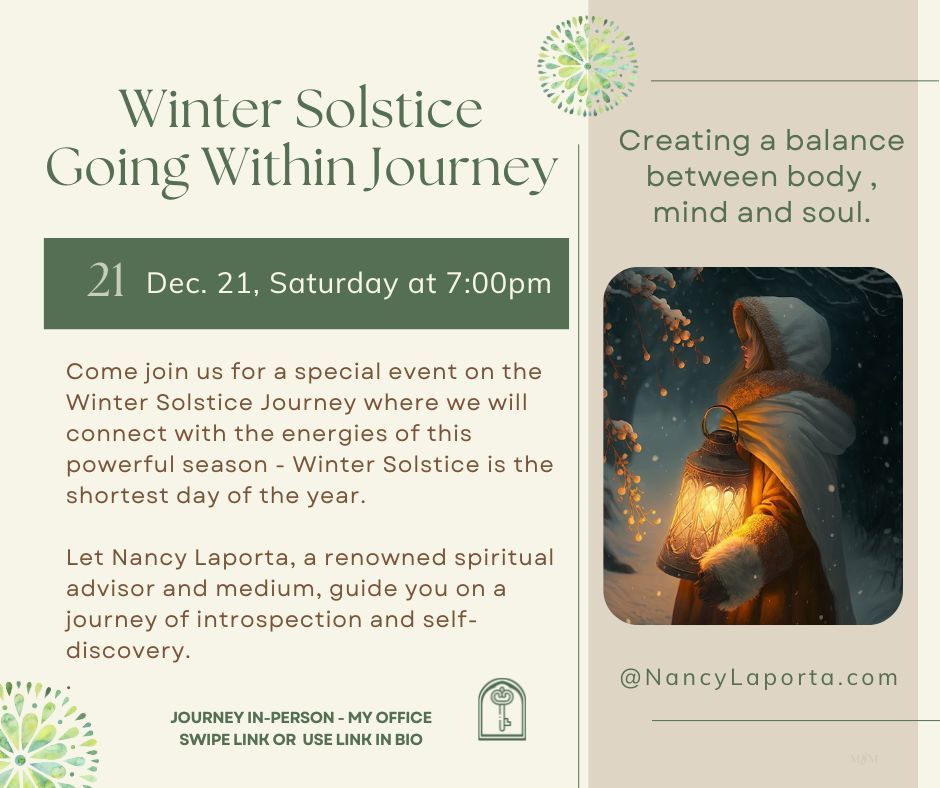 Winter Solstice Going Within Journey