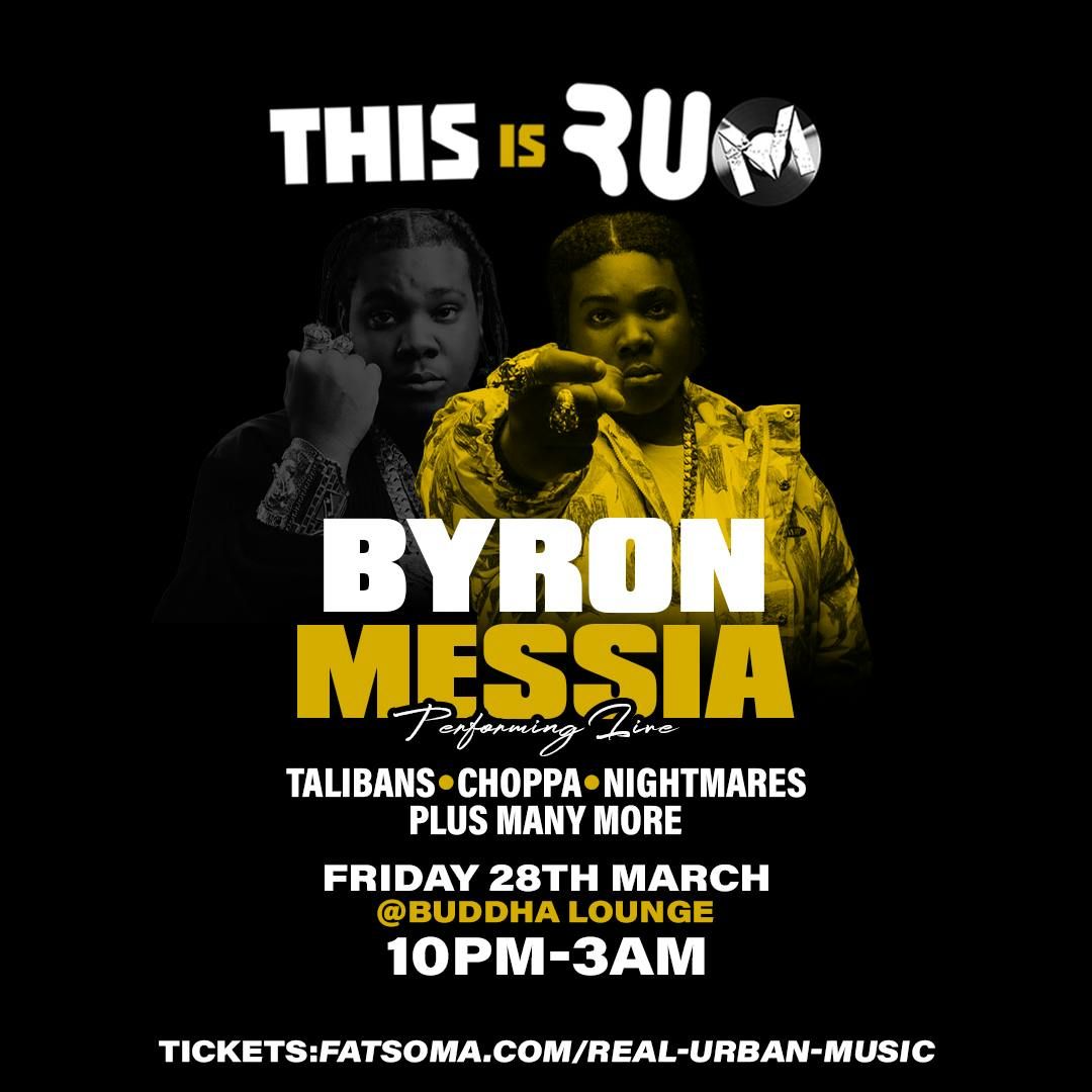 THIS IS R.U.M SOUTHAMPTON: International Dancehall superstarBYRON MESSIA LIVE