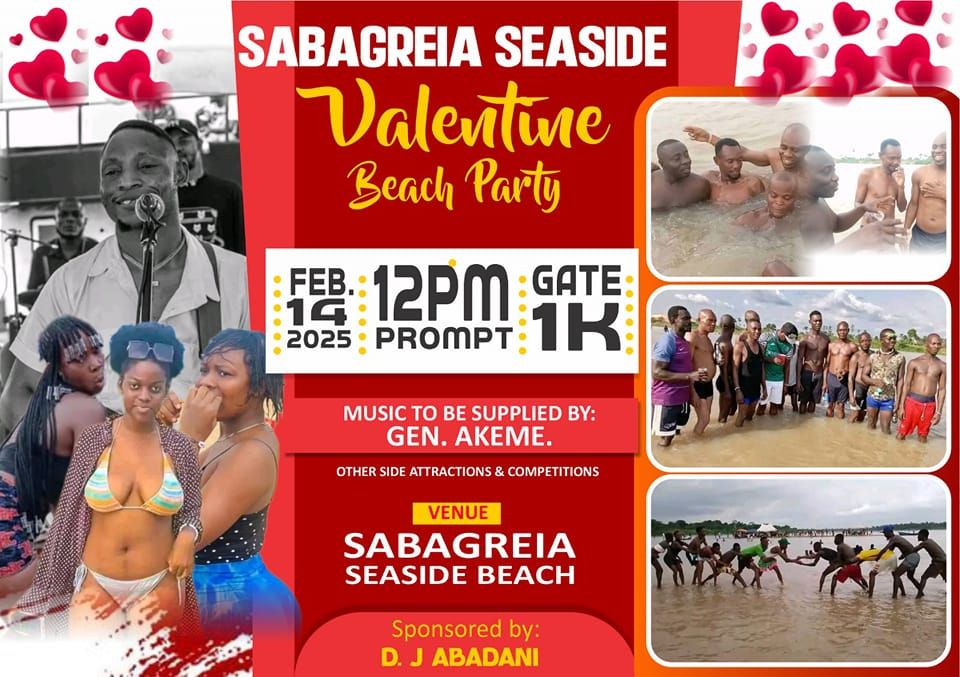 Valentine's Day Beach Party