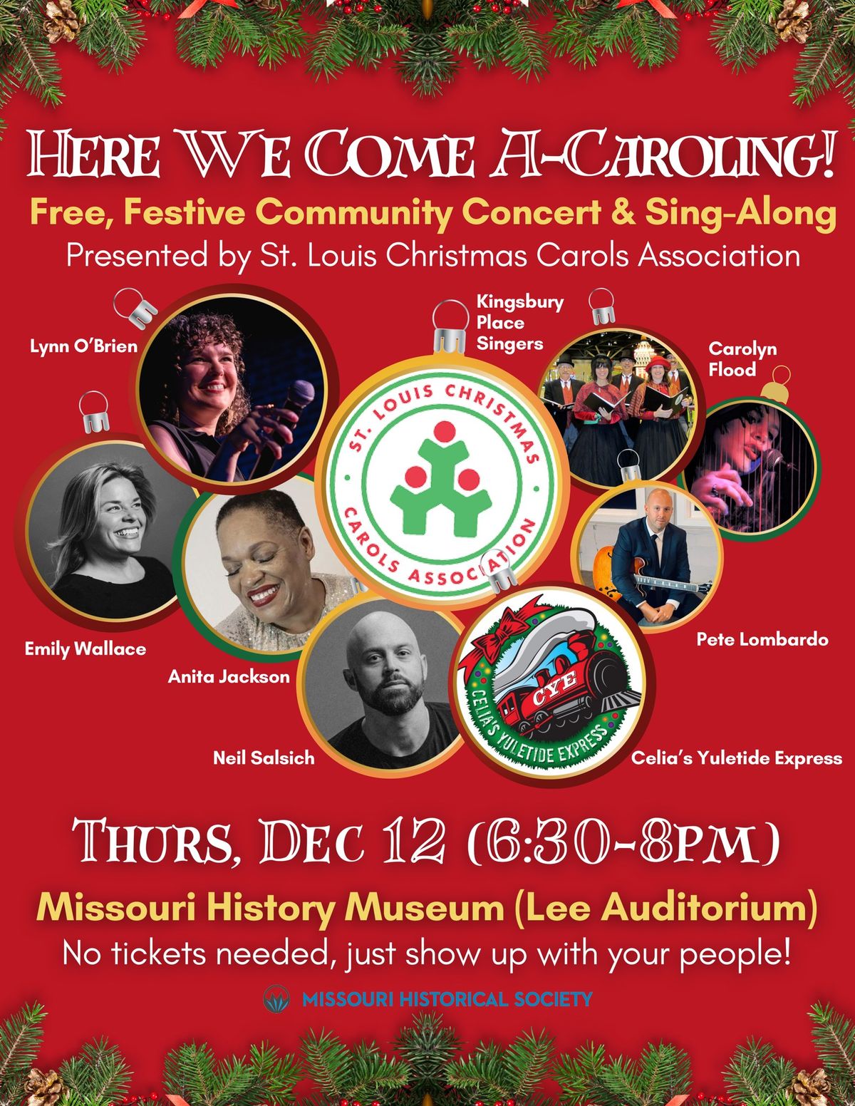 CYE @ Here We Come A-Caroling!