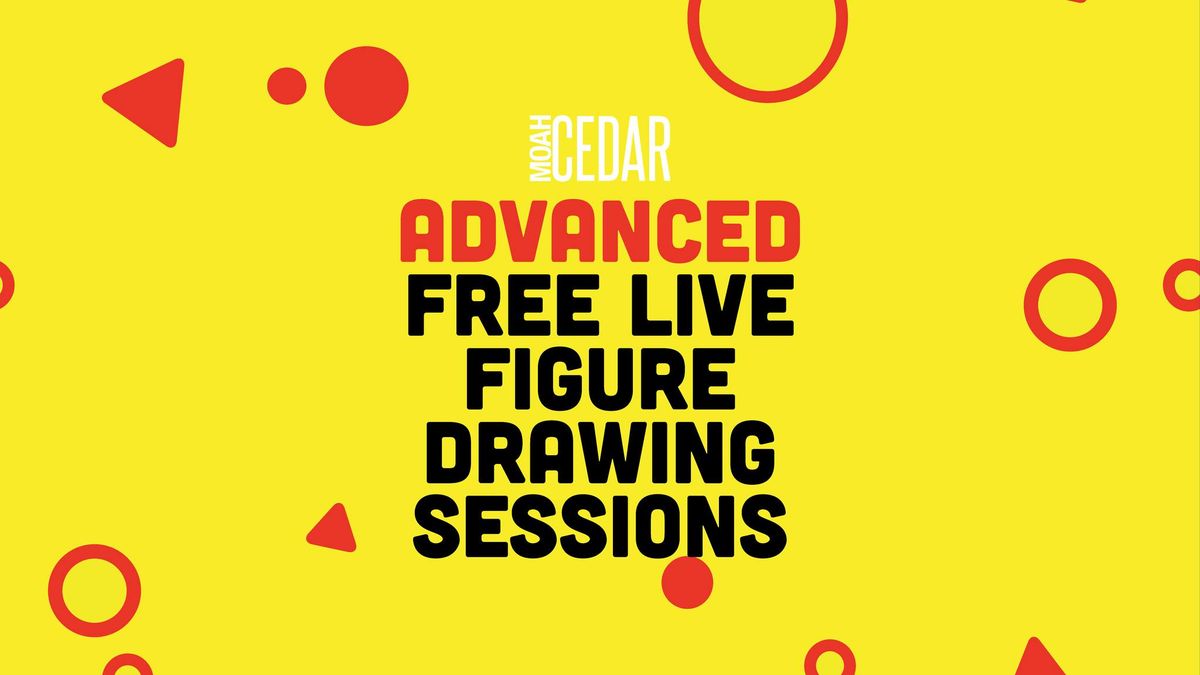 MOAH: CEDAR's Live Figure Drawing Sessions (Advanced - Clothed)