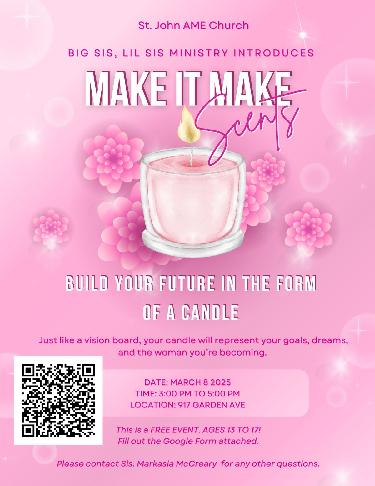 Make It Make Scents - A Big Sis, Lil Sis Ministry Event