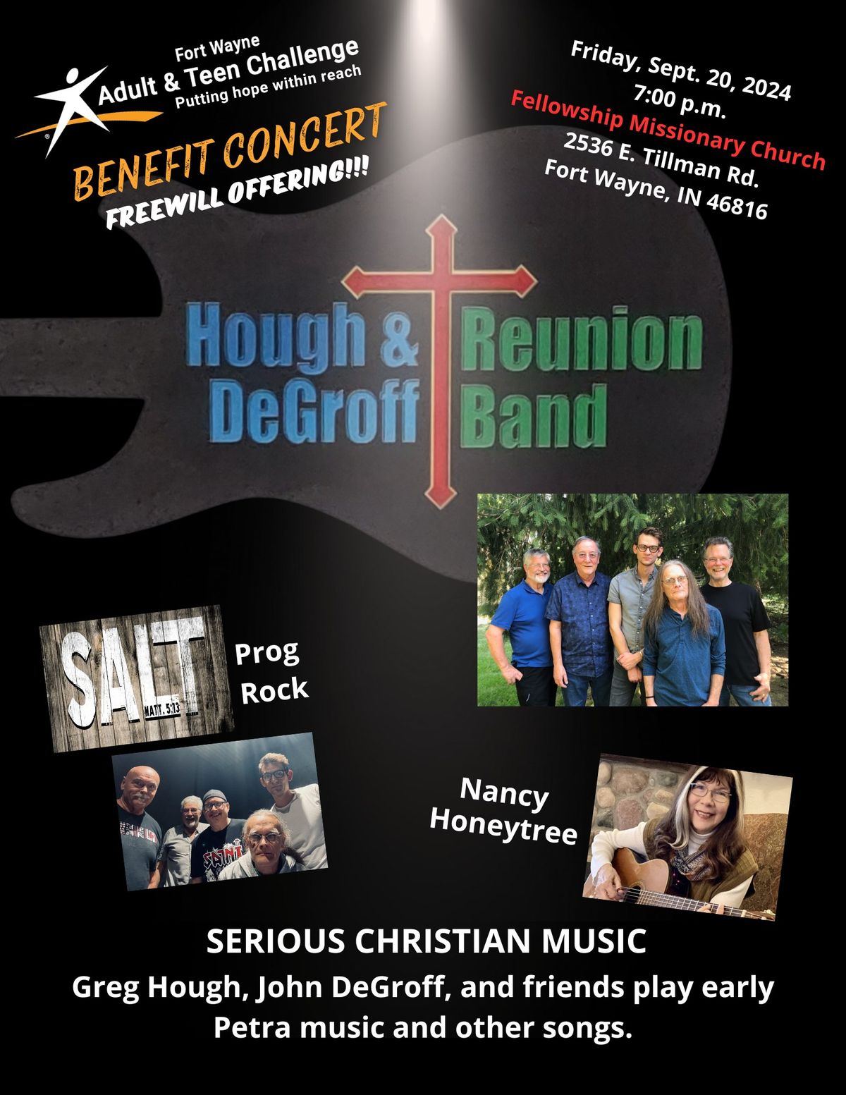 Fort Wayne Adult & Teen Challenge Benefit Concert