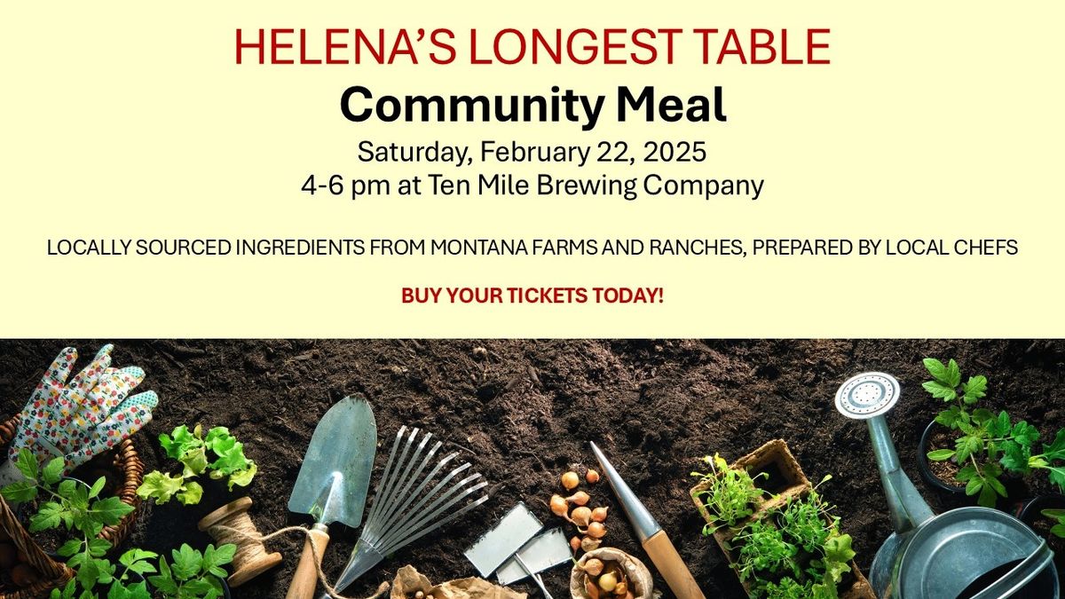 Helena's Longest Table Community Dinner