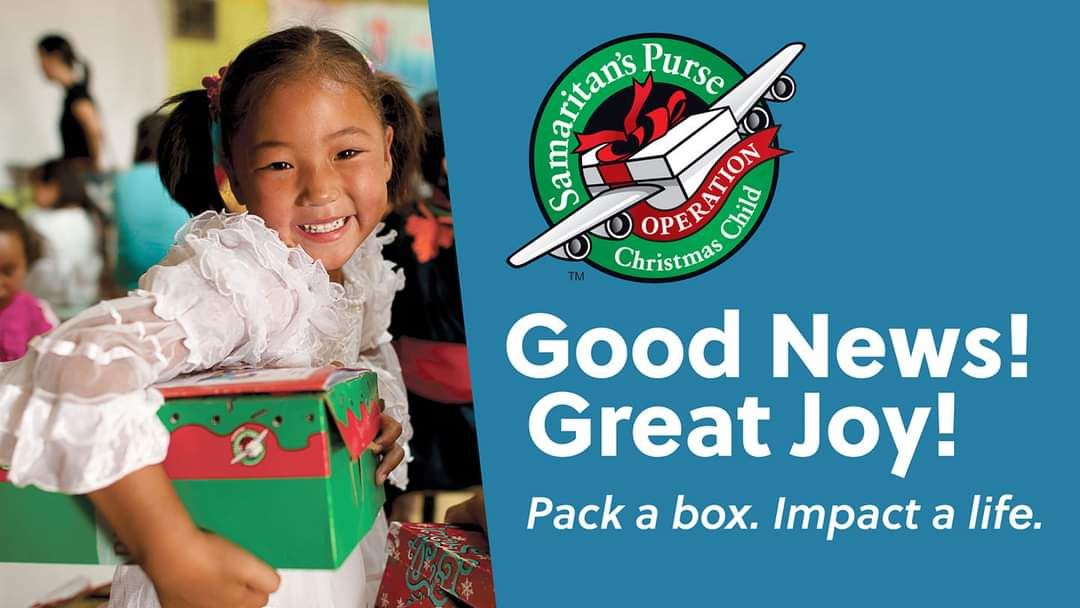 Christmas in July!! Operation Christmas Child summer packing party 