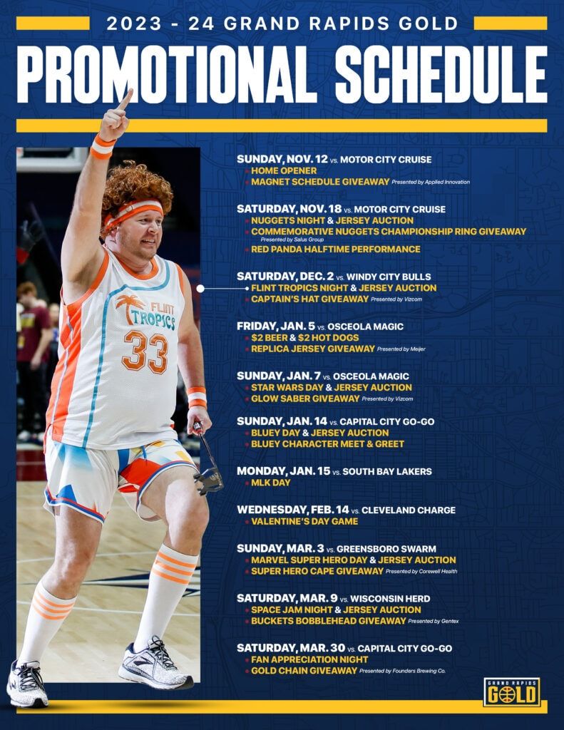 Cleveland Charge at Grand Rapids Gold at Van Andel Arena