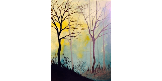 Winter Morning - Paint and Sip in Sacramento | Classpop!\u2122