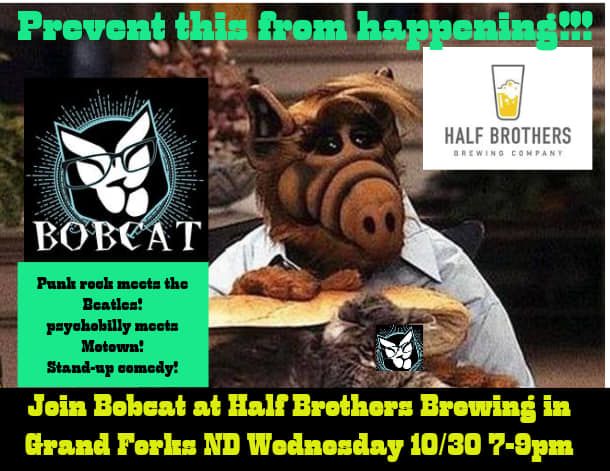 Bobcat Live at Half Brothers Brewing, Grand Forks ND