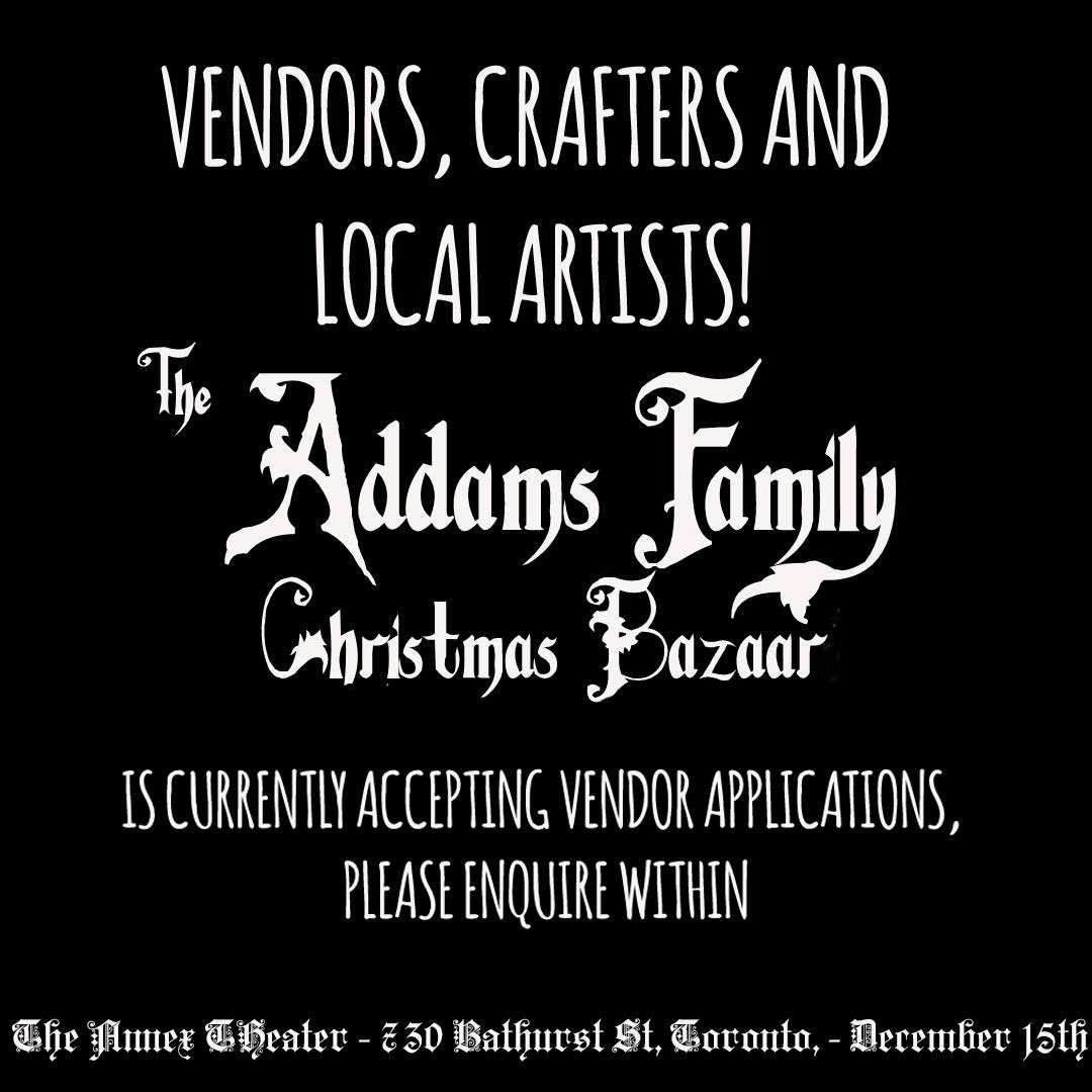 The Addams Family Christmas Bazaar