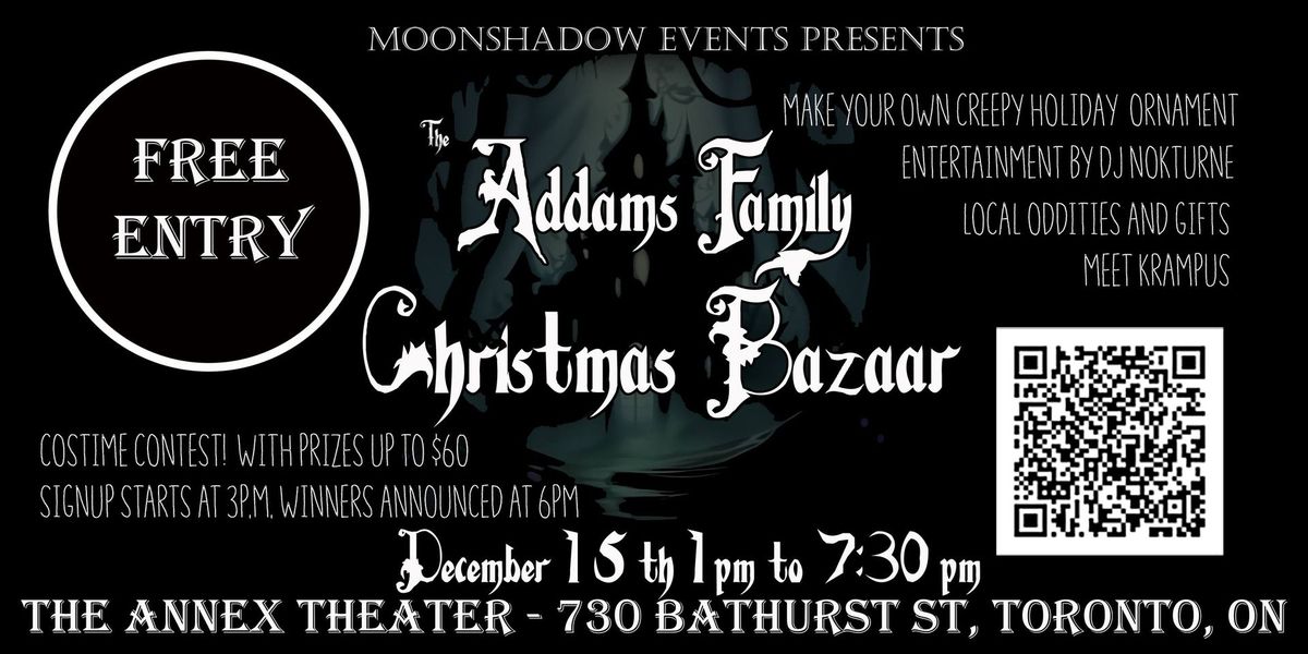 The Addams Family Christmas Bazaar