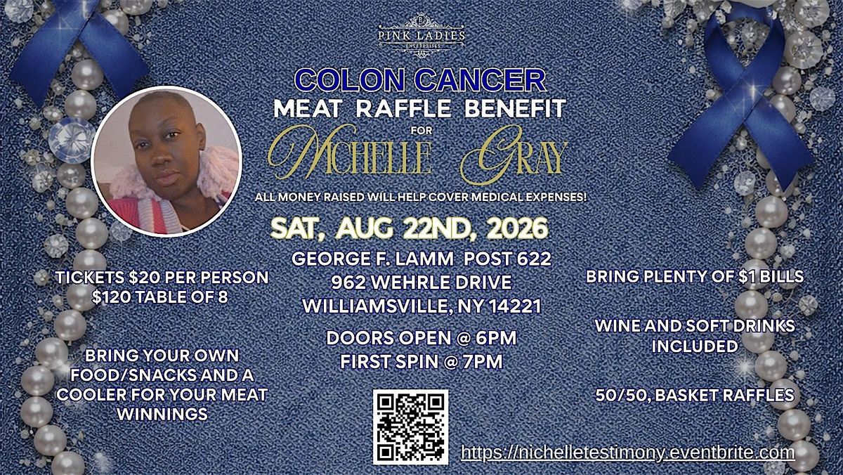 Colon Cancer Meat Raffle Fundraiser for Nichelle