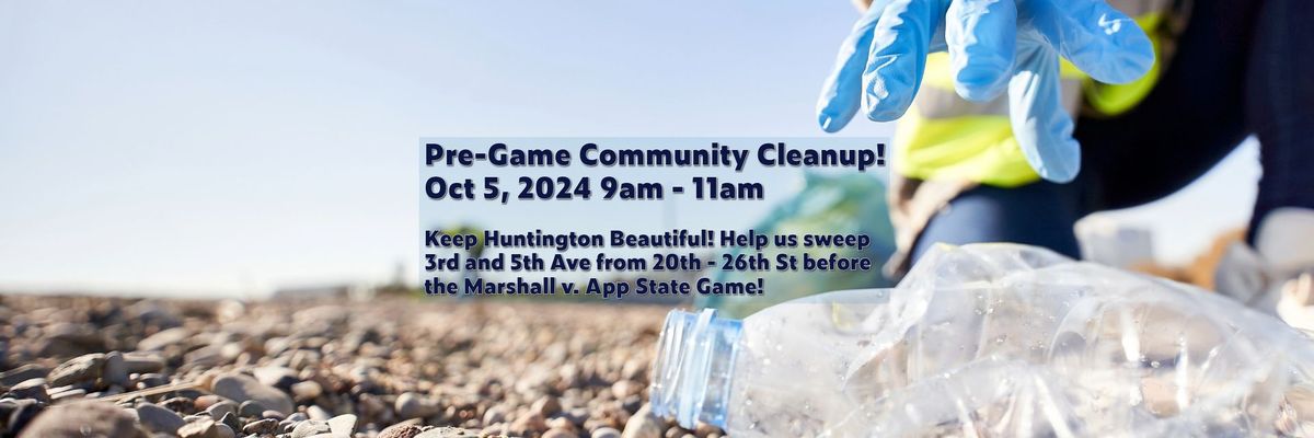 Pre-Game Community Cleanup!