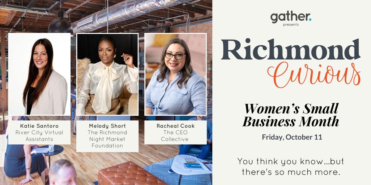 Richmond Curious: Women's Small Business Month