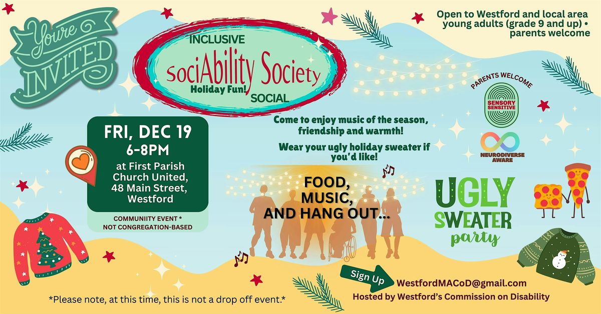 Westford Commission on Disability December 2025 SociAbility Event
