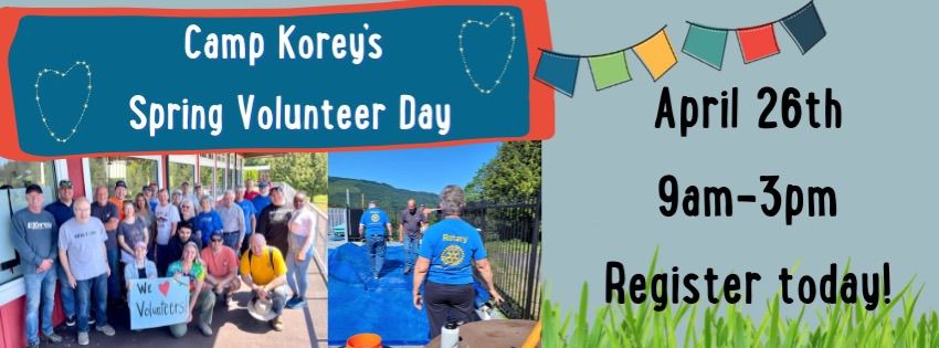 Camp Korey\u2019s Spring Volunteer Day