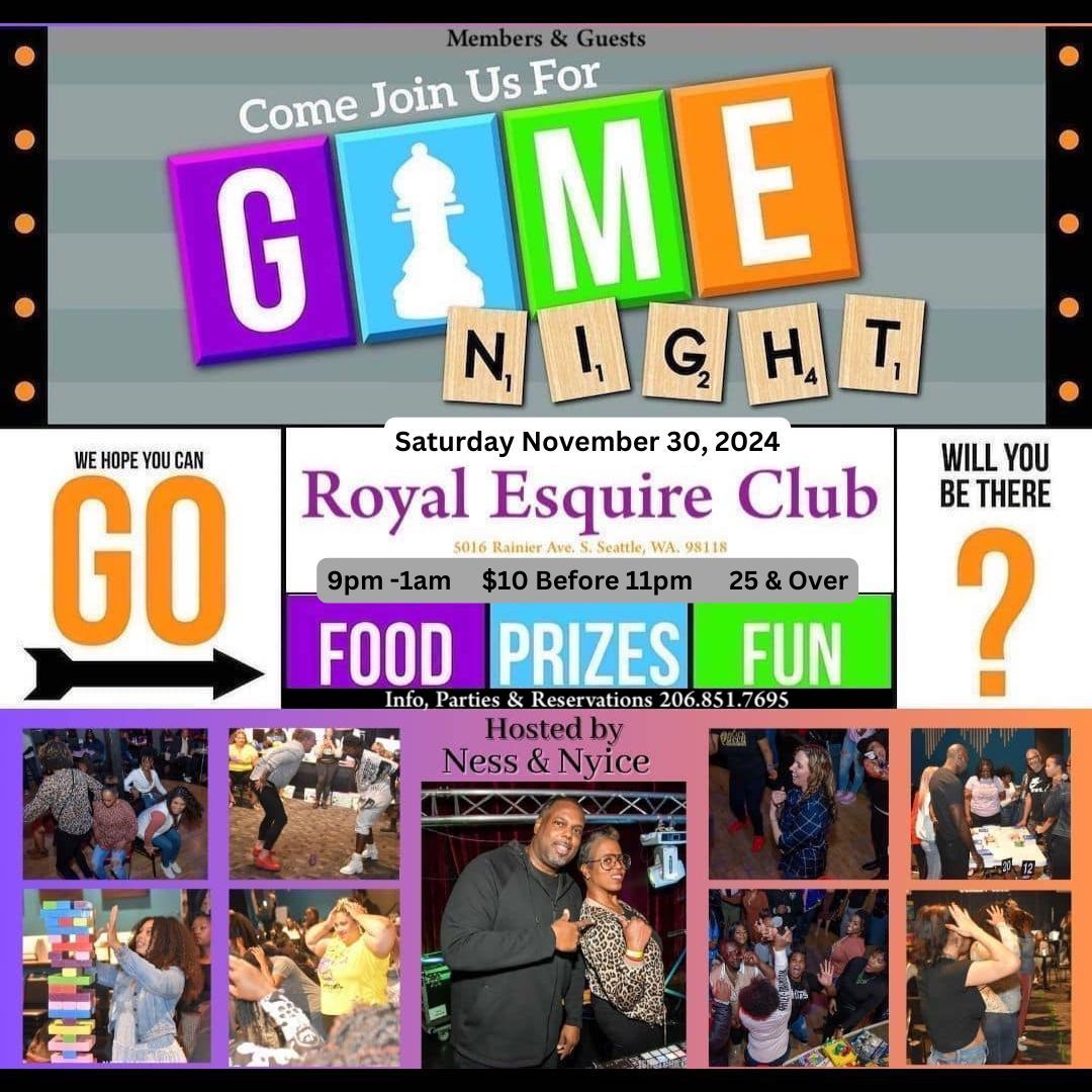 ROYAL ESQUIRE presents GAME NIGHT