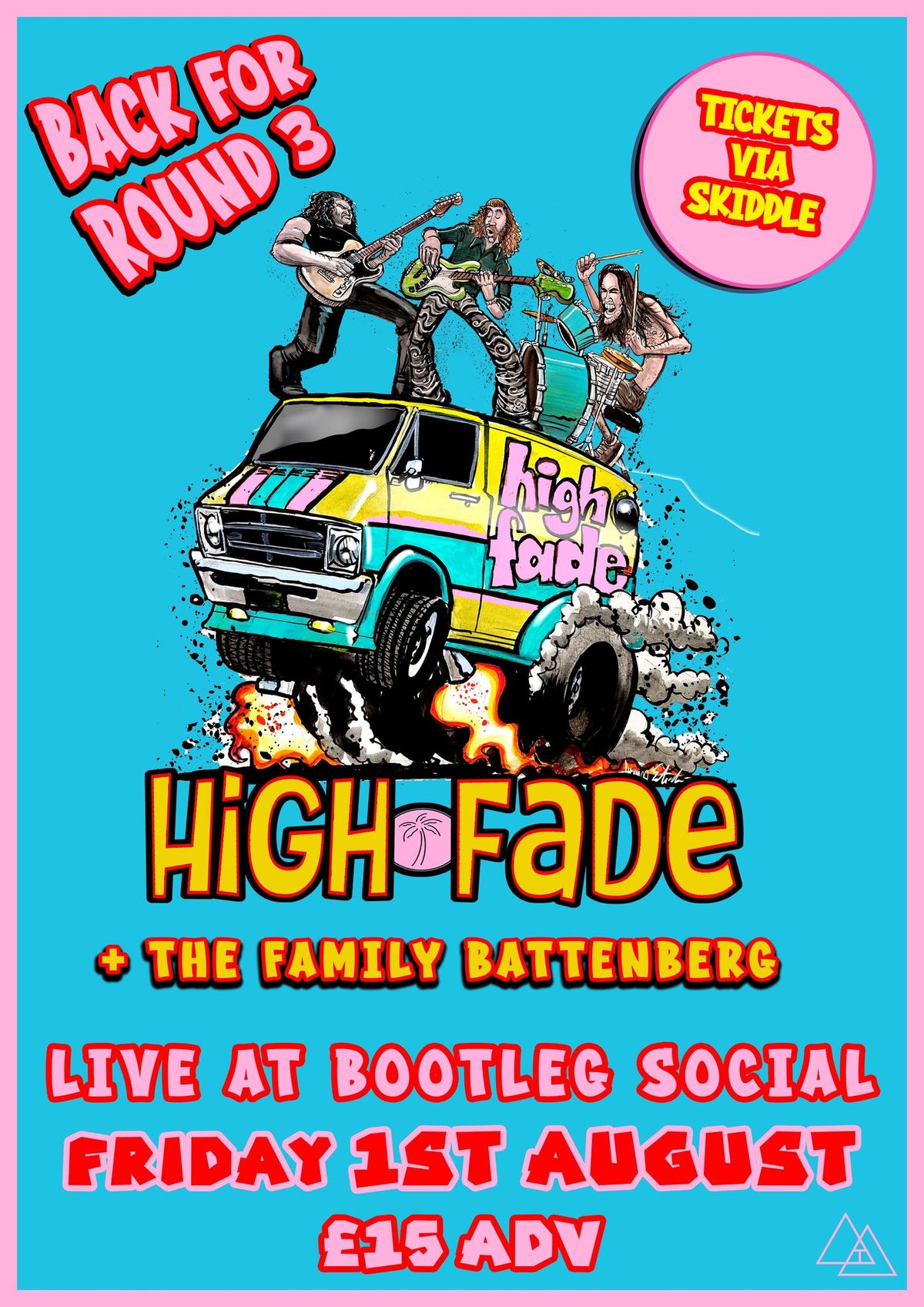 High Fade + The Family Battenberg at Bootleg Social, Blackpool