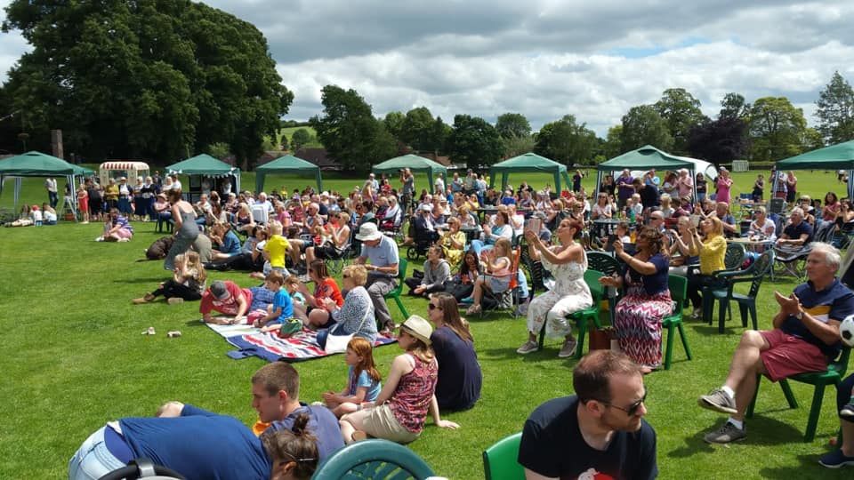 Little Eaton Carnival - Crowning, Picnic on the Park and Tug-of-War Competition