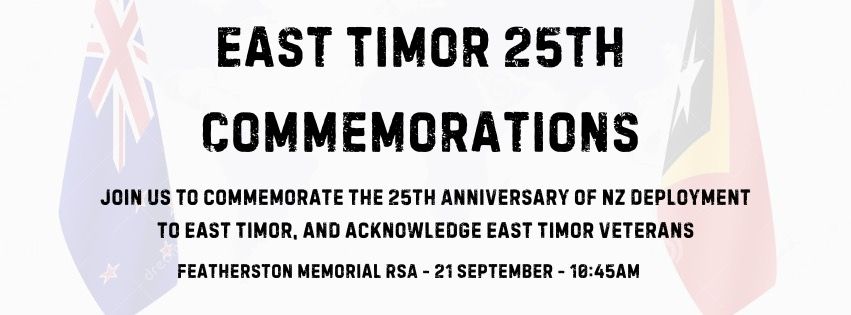 East Timor 25th Commemoration