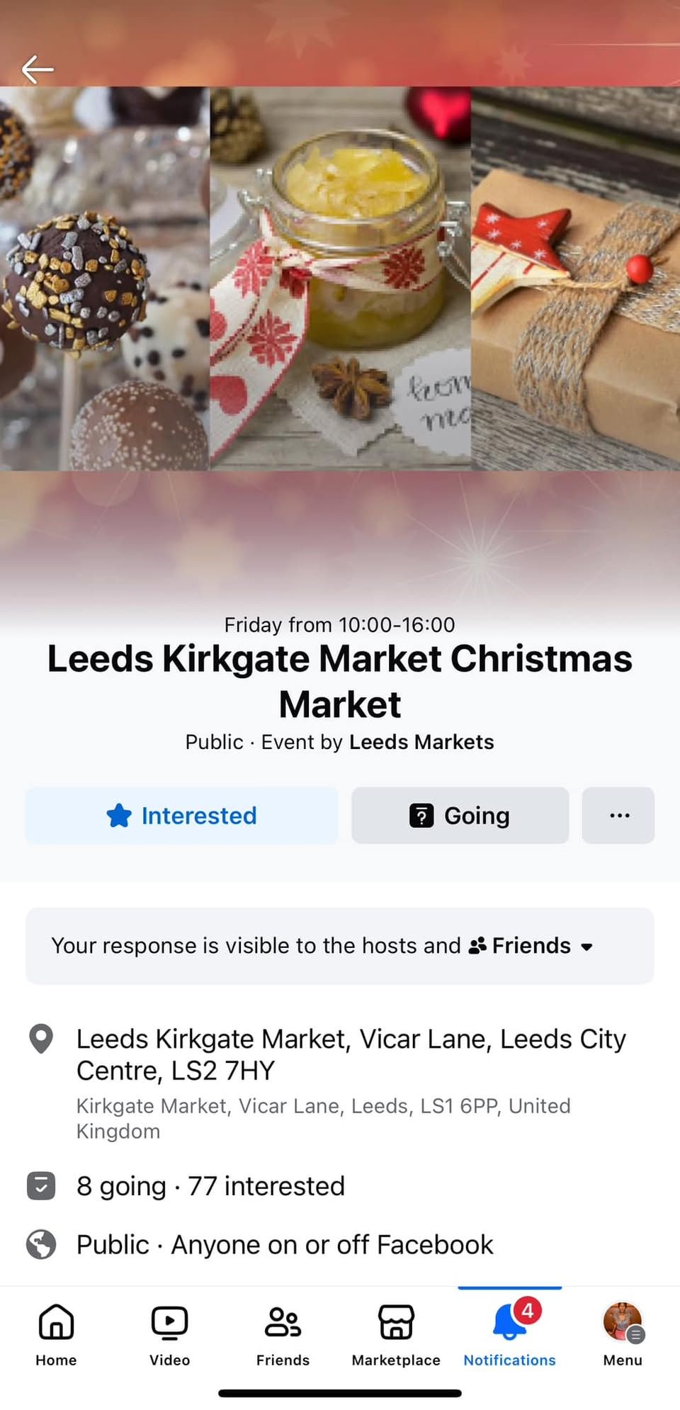 Leeds Kirkgate Market Christmas Market