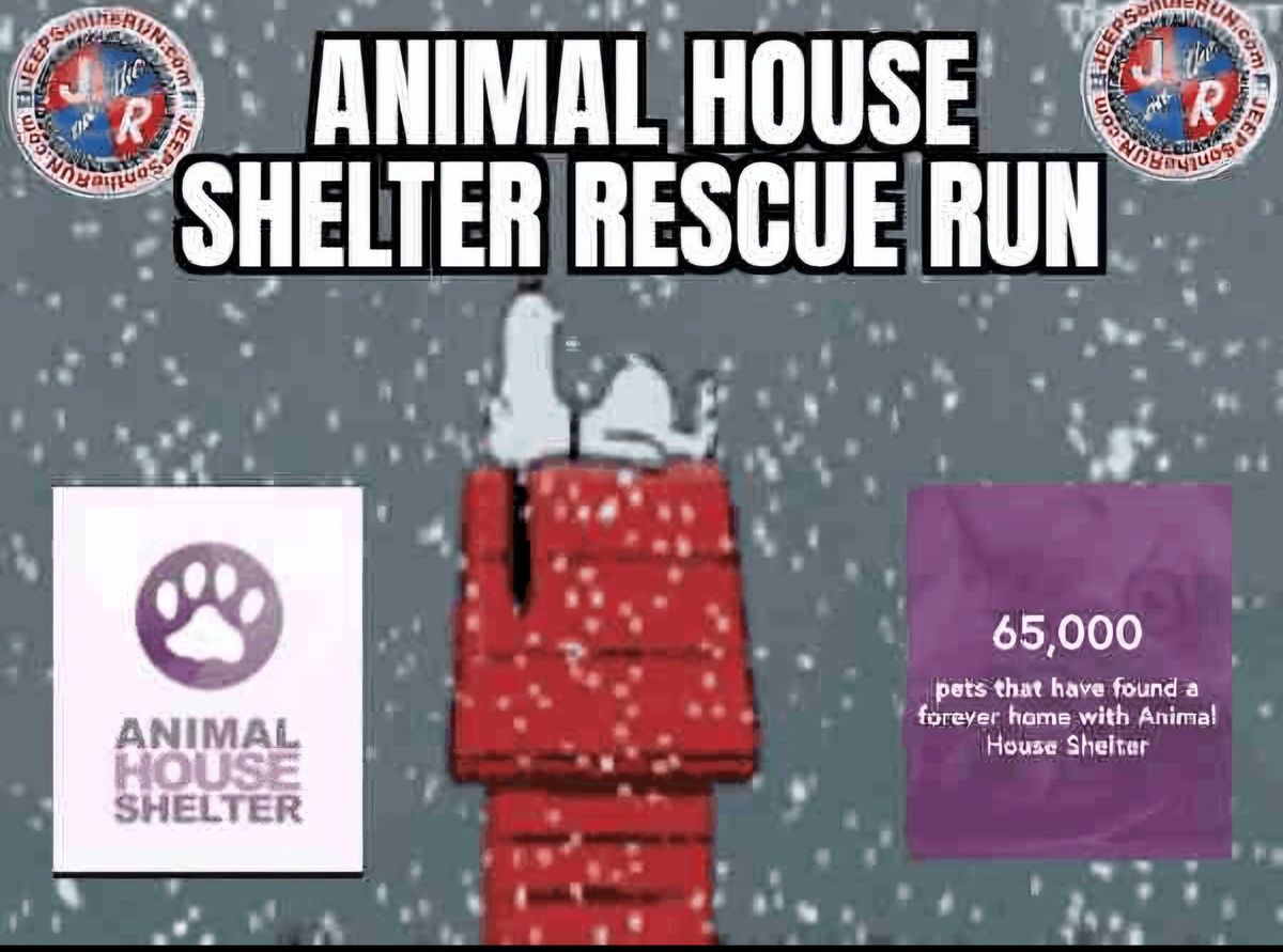 Animal House Shelter rescue run