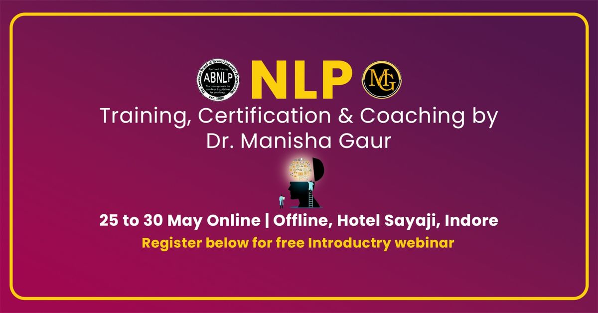 NLP Practitioner Certification Affiliated to American Board
