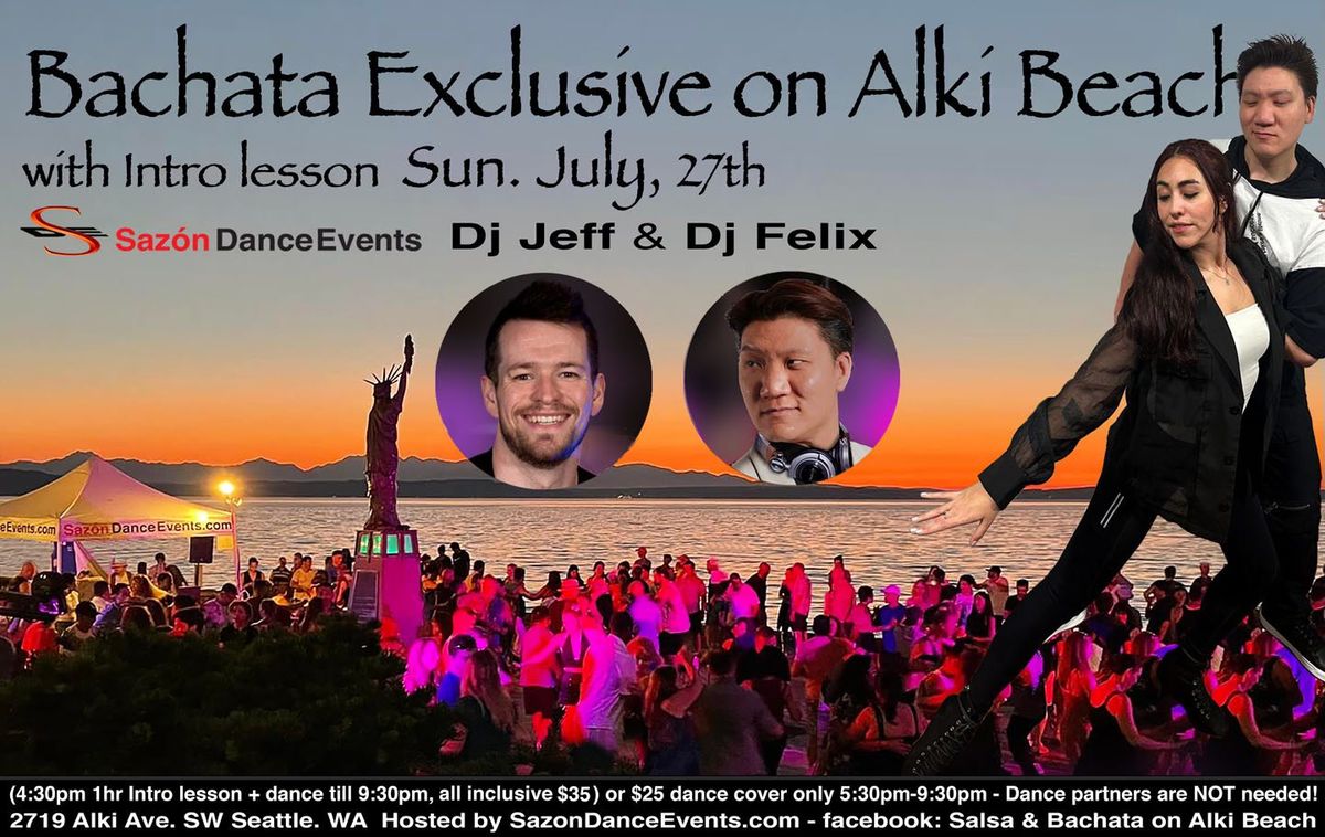 Bachata Exclusive on Alki Beach w\/intro lesson - vol. 3