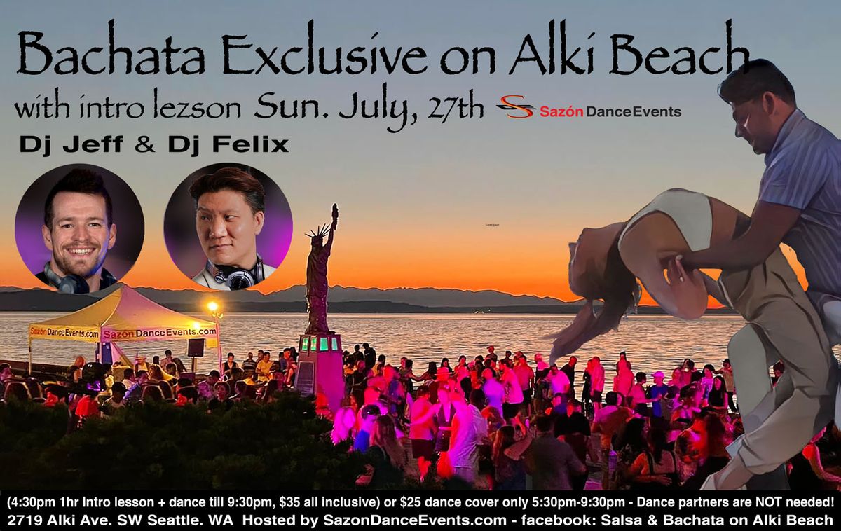 Bachata Exclusive on Alki Beach w\/intro lesson - vol. 3