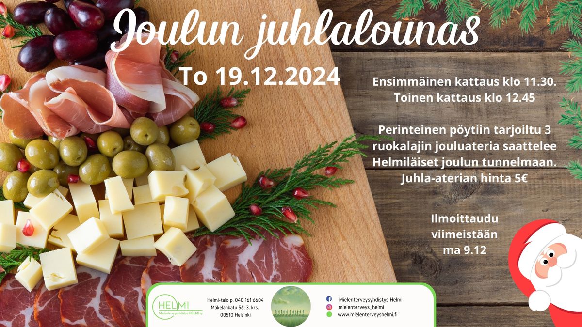 Joulunjuhlalounas