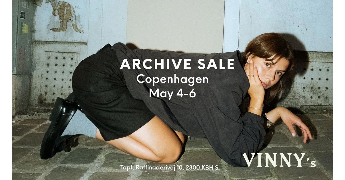 Vinny's Archive sale Copenhagen