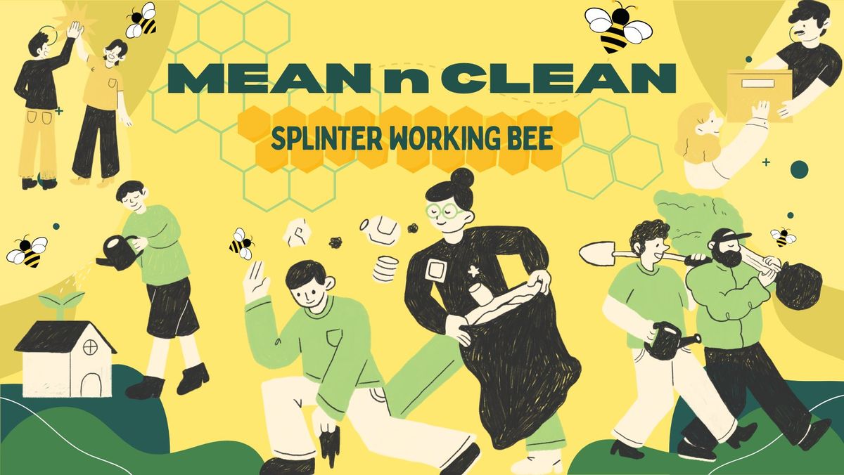 MEAN n CLEAN: Splinter Working Bee