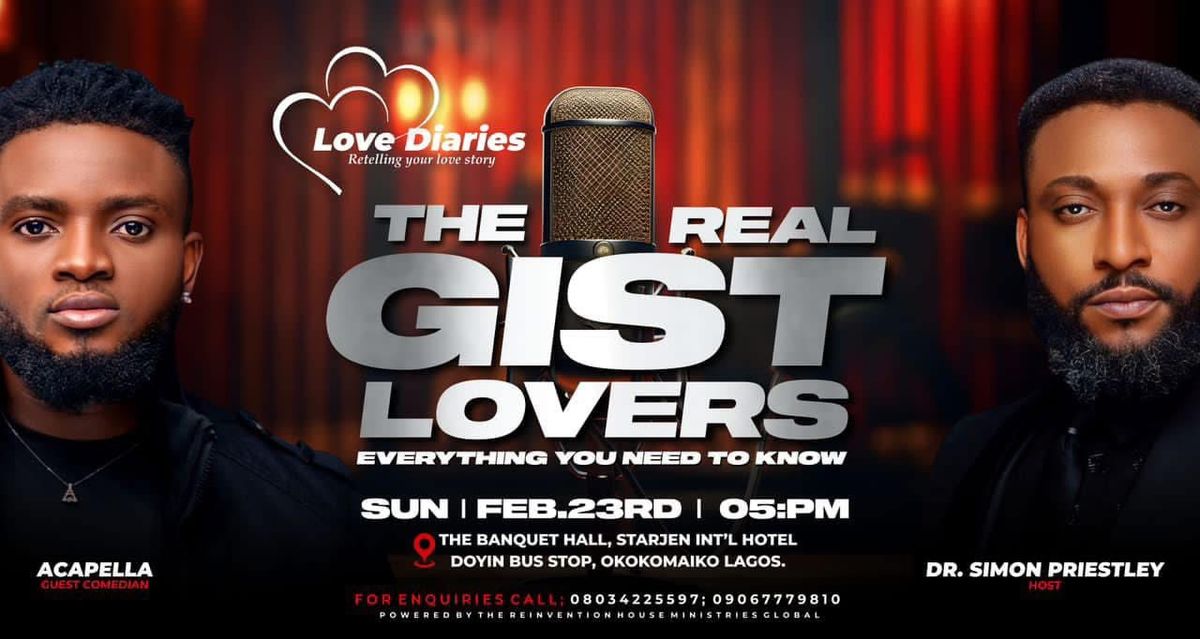 Love Diaries - THE REAL GIST LOVERS