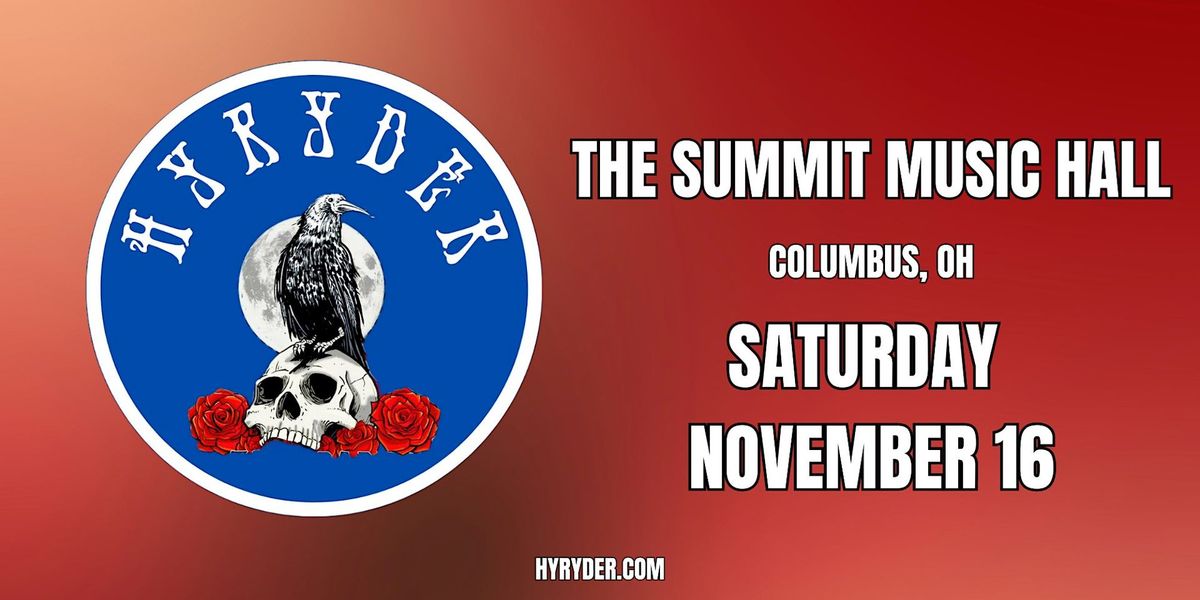 Hyryder - Grateful Dead Tribute - Saturday, 11\/16 @ The Summit Music Hall