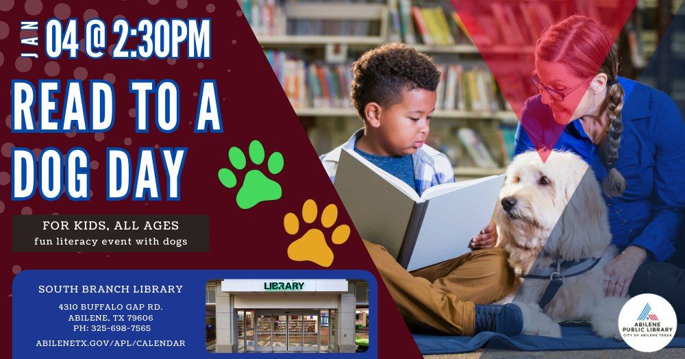 Read to a Dog Day (South Branch)