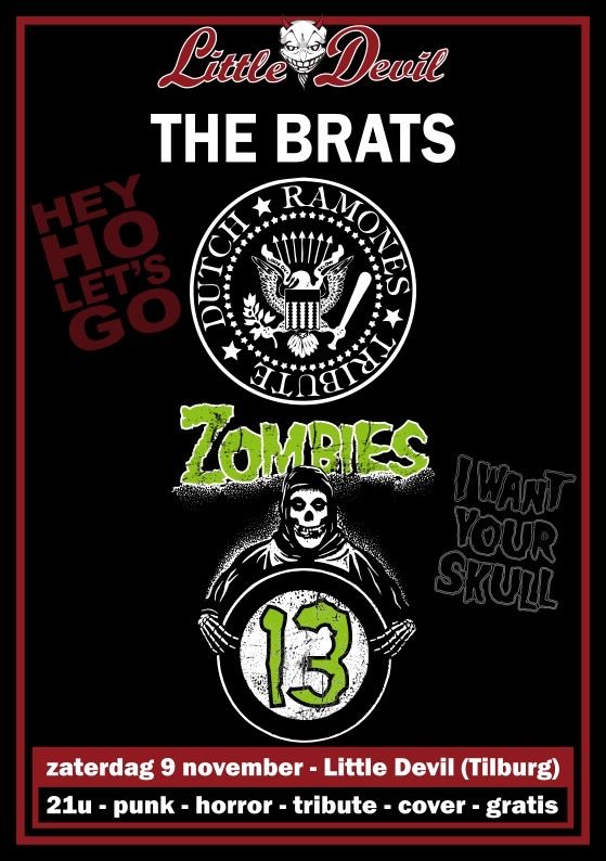 The Brats (Ramones) & 13 Zombies (Misfits)