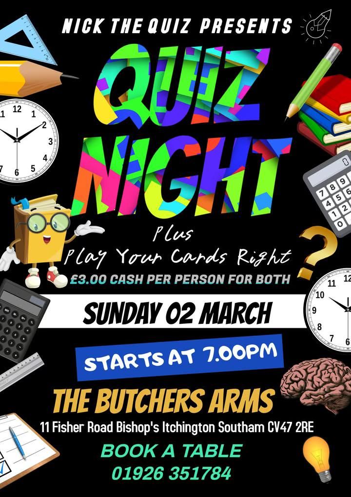 Quiz Night!! 