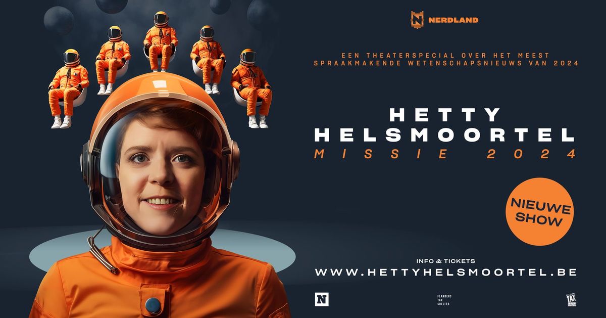 Hetty Helsmoortel | Missie 2024