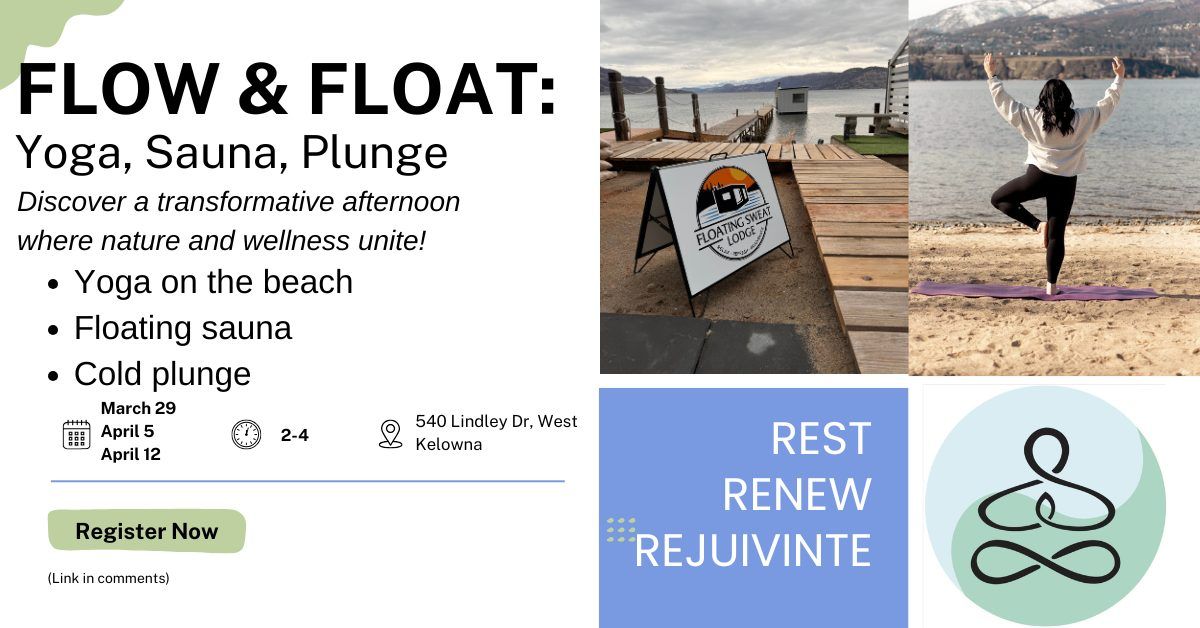 FLOW & FLOAT: Yoga, Sauna, Plunge 