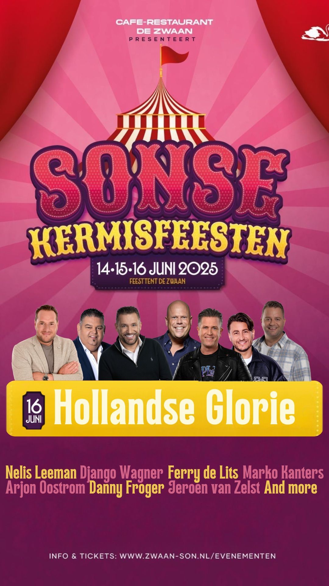 \ud83c\udfa4 Hollandse Glorie @ De Sonse Kermisfeesten \ud83c\udf89