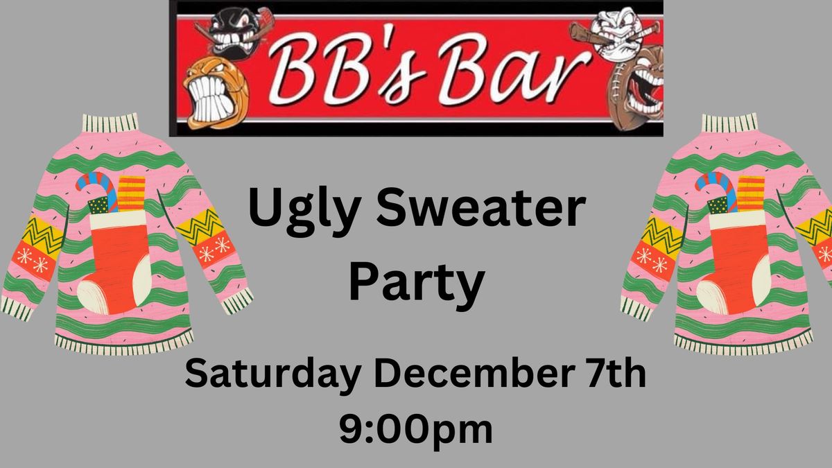 Ugly Sweater Party @ BB\u2019s