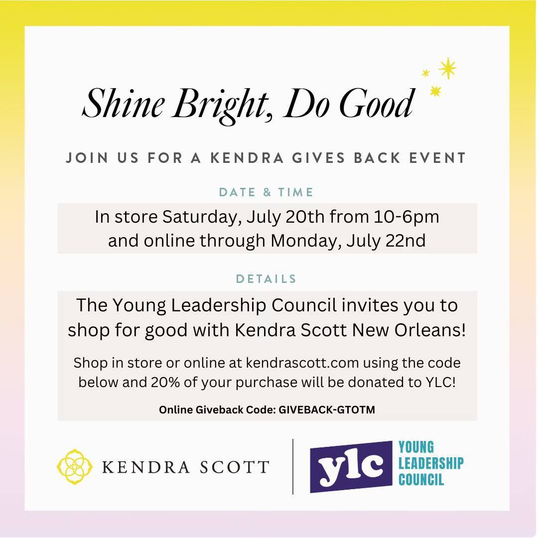 YLC x Kendra Scott Give Back Event